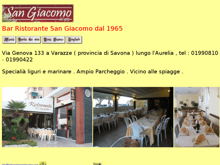 www.ristorantesangiacomo.com