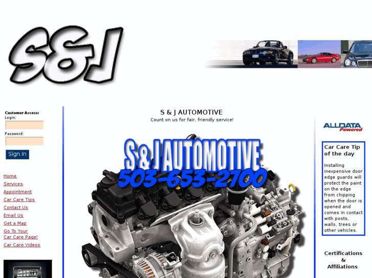 www.snjautomotive.com