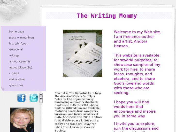 www.thewritingmommy.com