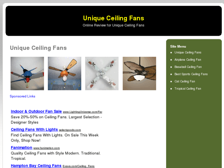 www.uniqueceilingfans.net