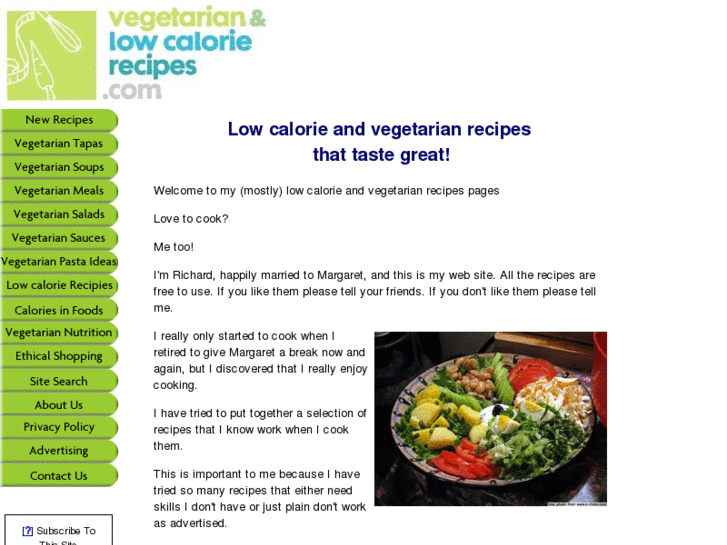 www.vegetarian-and-low-calorie-recipes.com