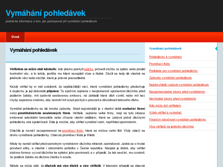 www.vymahani-pohledavek.net