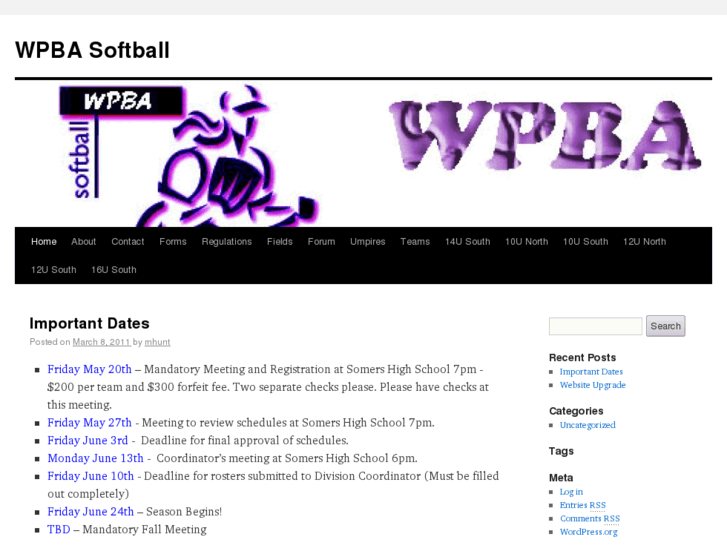 www.wpbasoftball.com