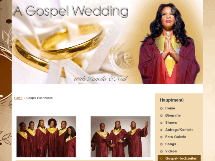 www.agospelwedding.com