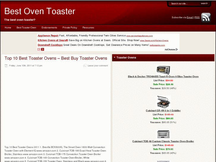 www.bestoventoaster.com