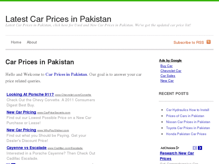 www.carpricesinpakistan.com