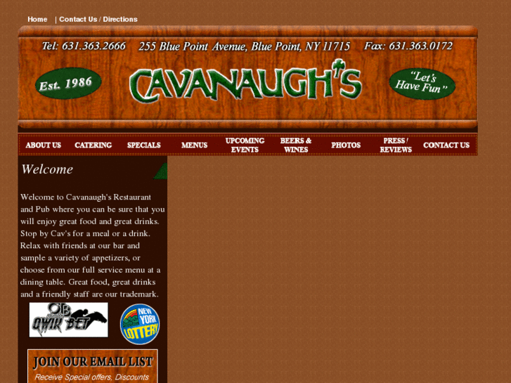 www.cavanaughsbluepoint.com