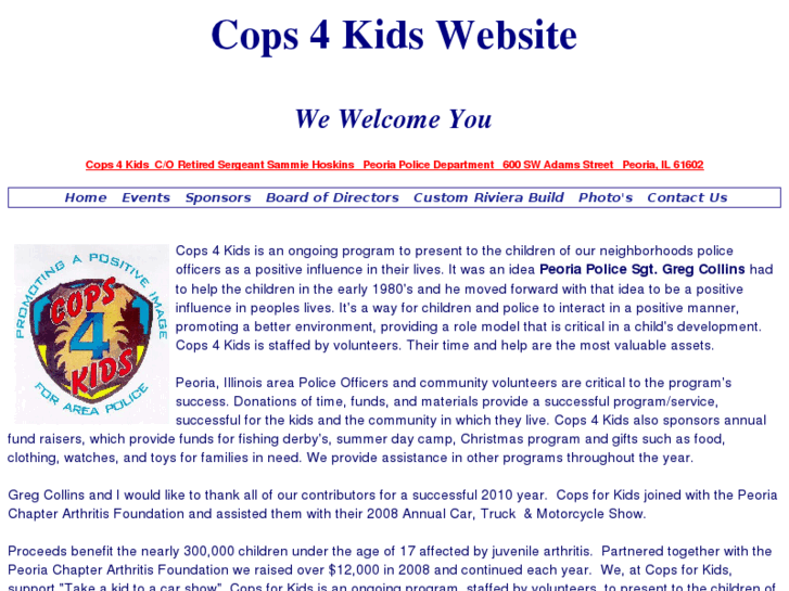 www.copsforkids.net