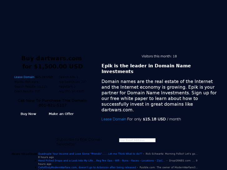 www.dartwars.com