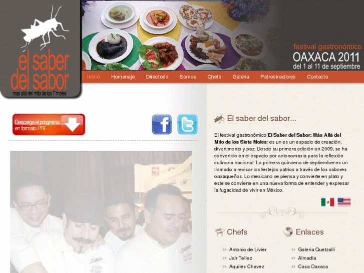 www.elsaberdelsaborfestivaloaxaca.com