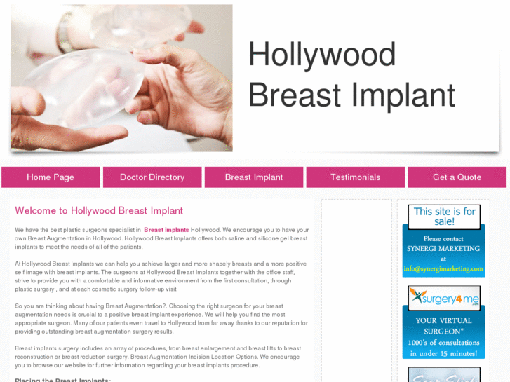 www.hollywoodbreastimplant.com