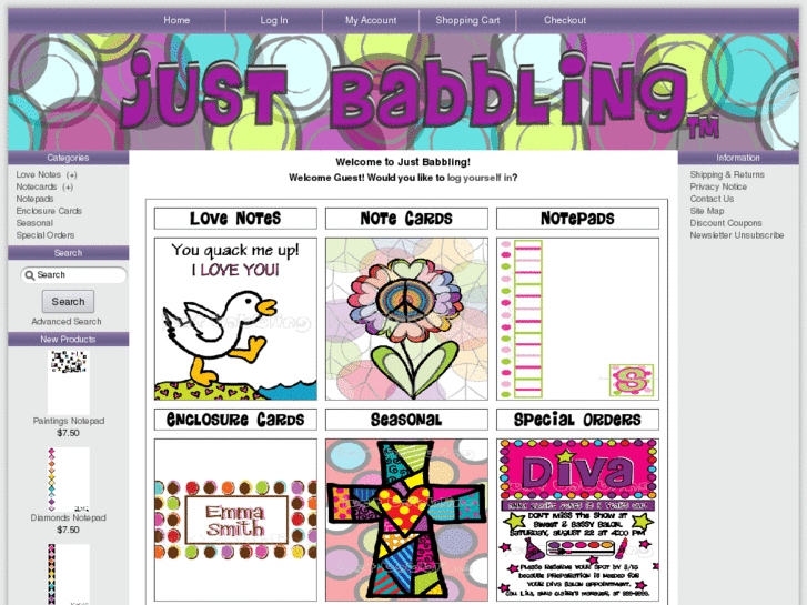 www.justbabbling.org