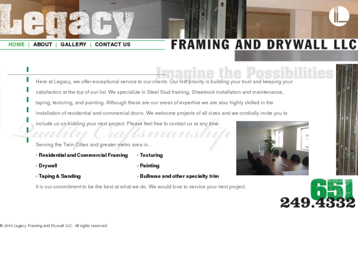 www.legacyframinganddrywall.com