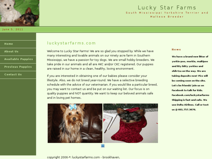 www.luckystarfarms.com