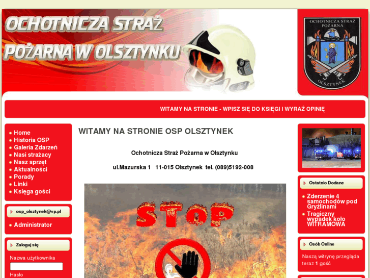 www.osp-olsztynek.net