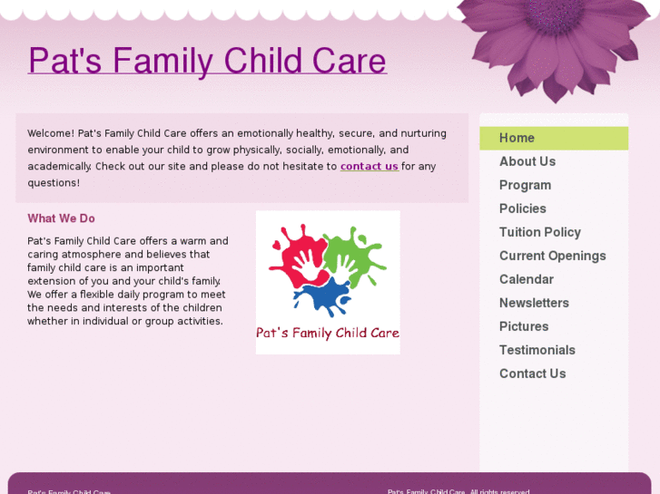 www.patsfamilychildcare.com