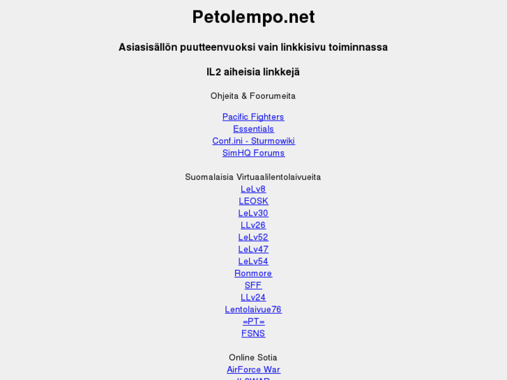 www.petolempo.net