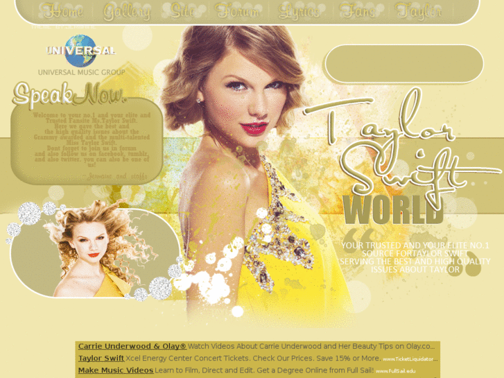 www.taylorswiftworld.org