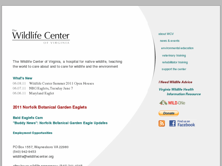 www.wildlifecenter.org