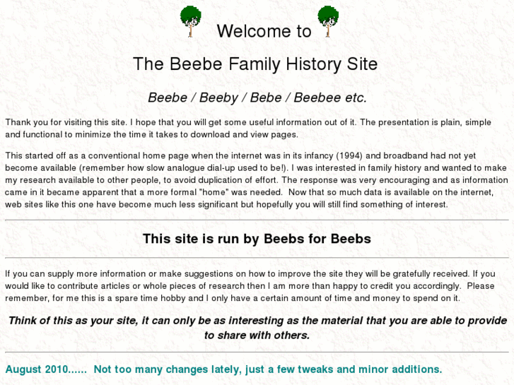 www.beebehistory.co.uk