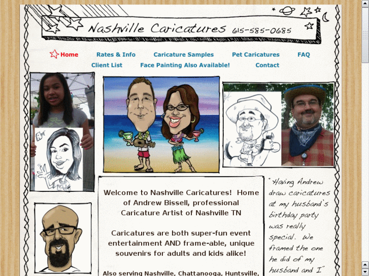 www.caricatureartistnashville.com