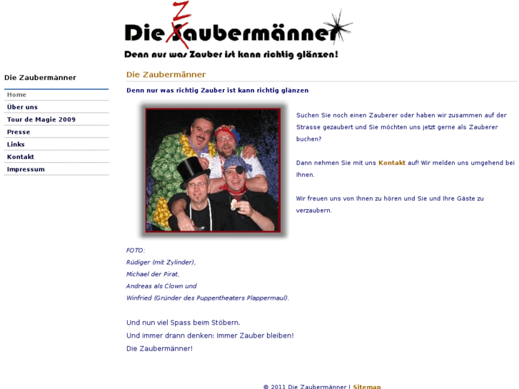 www.diezaubermaenner.de