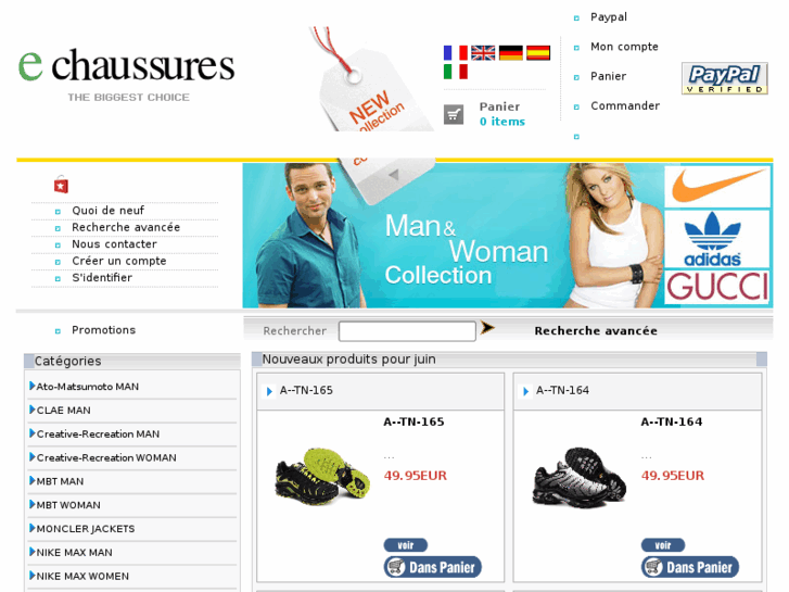 www.echaussures.net