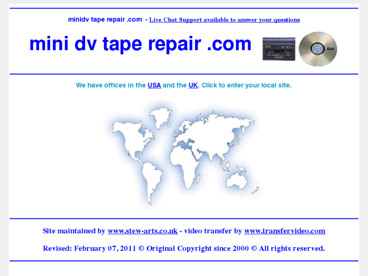 www.minidvtaperepair.com