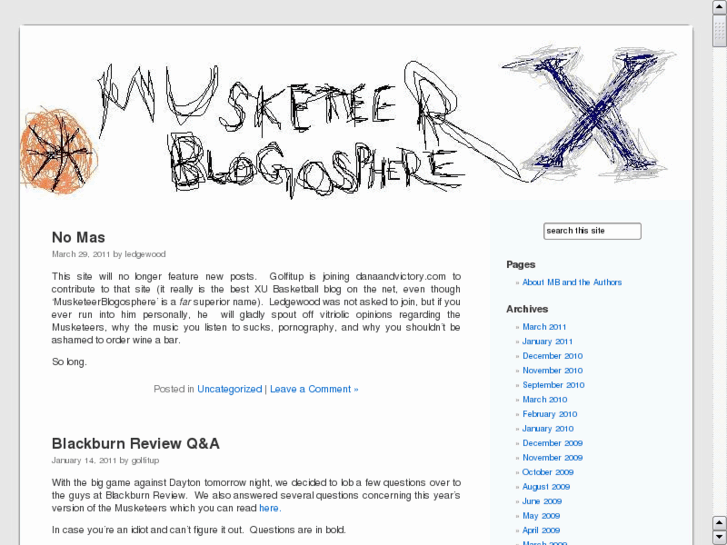 www.musketeerblogosphere.com