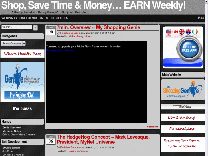 www.shopsaveearnweekly.com