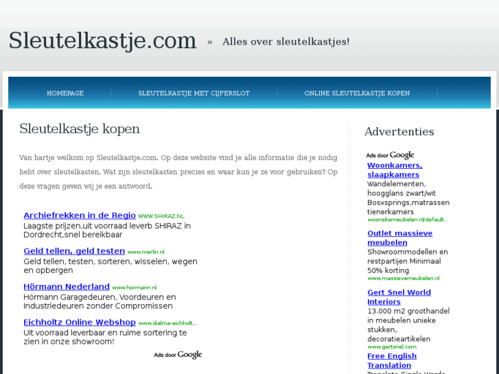 www.sleutelkastje.com