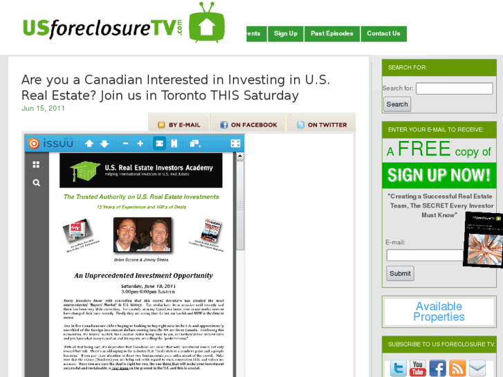 www.usforeclosuretv.com