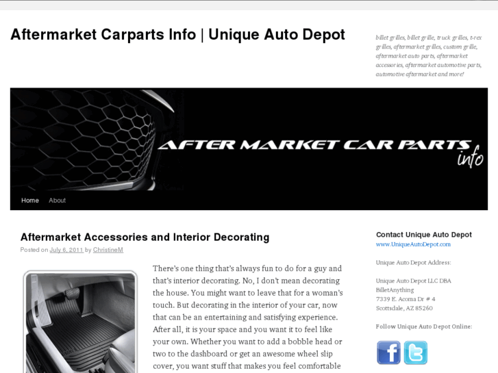 www.aftermarketcarpartsinfo.com