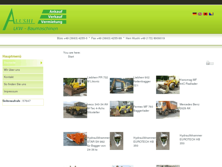 www.alushi-lkw-baumaschinen.com