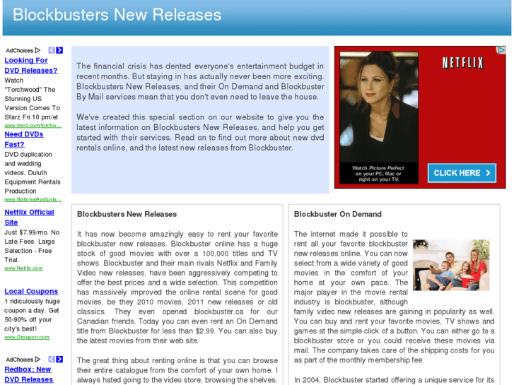 www.blockbustersnewreleases.com