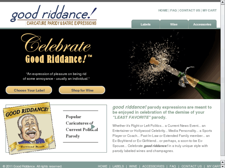 www.celebrategoodriddance.com