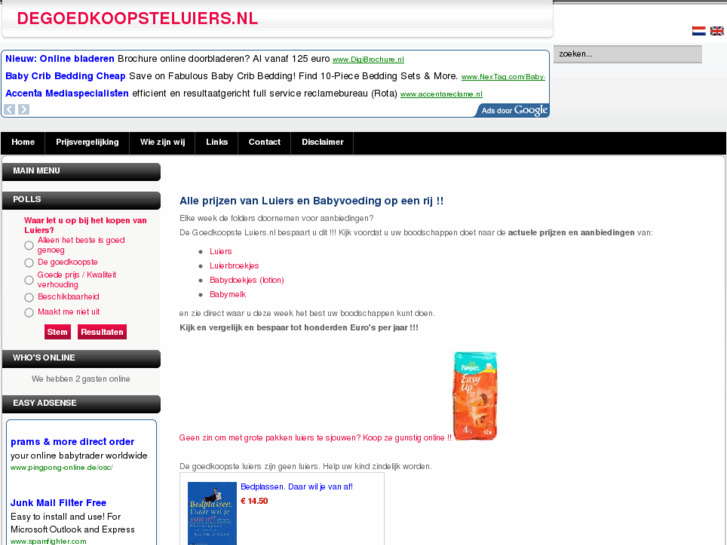 www.degoedkoopsteluiers.nl