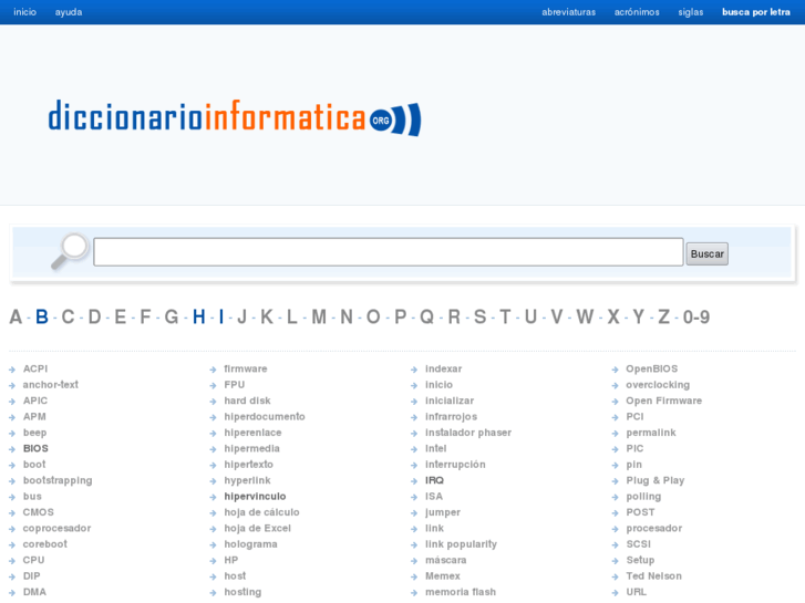 www.diccionarioinformatica.org