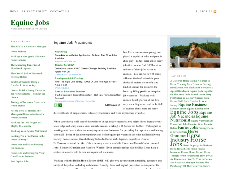 www.equinejobs.org