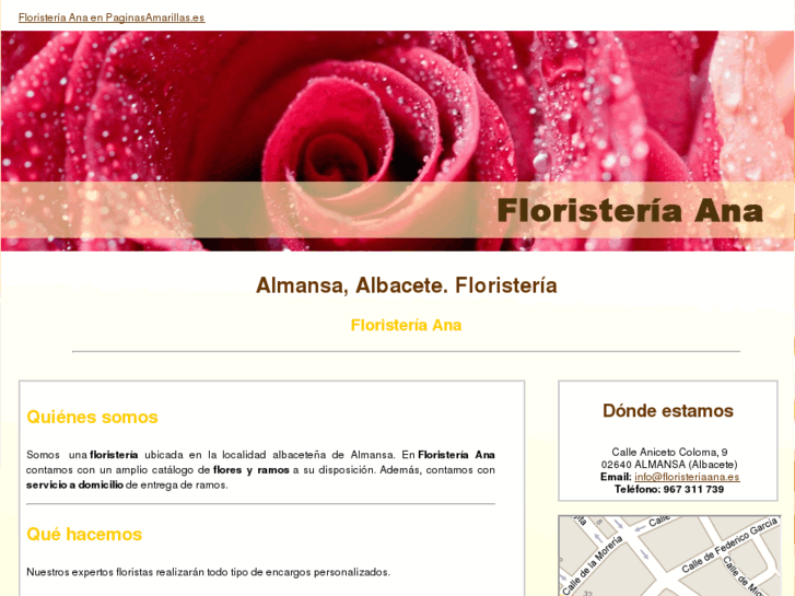 www.floristeriaana.es