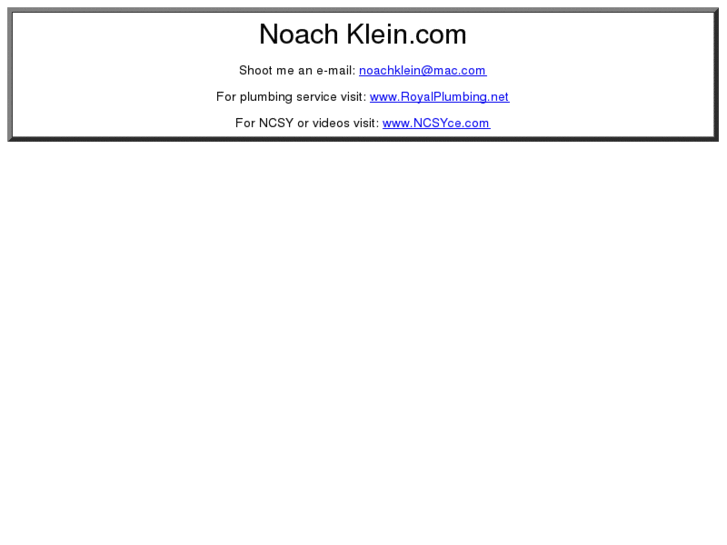 www.noachklein.com