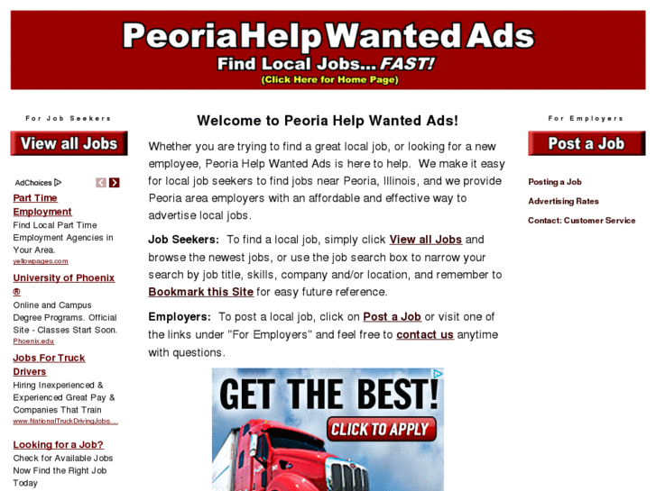 www.peoriahelpwantedads.com