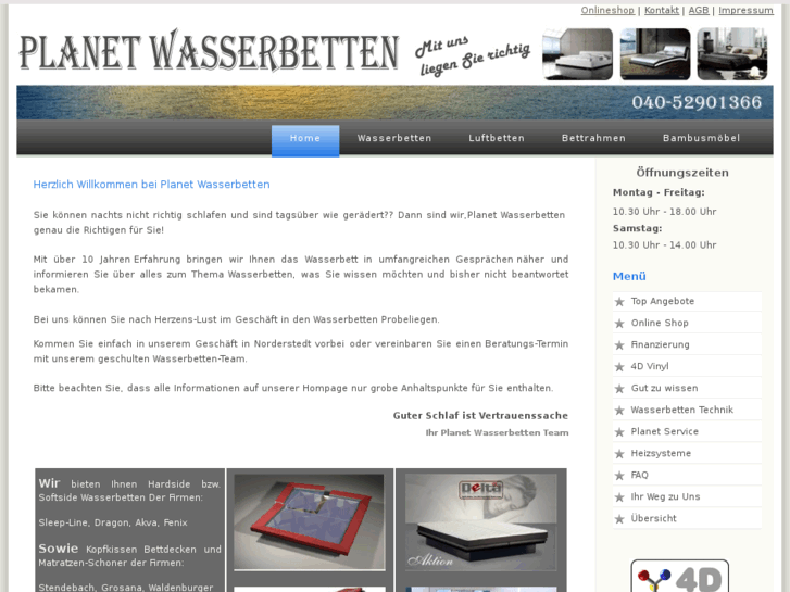 www.planetwasserbetten.de