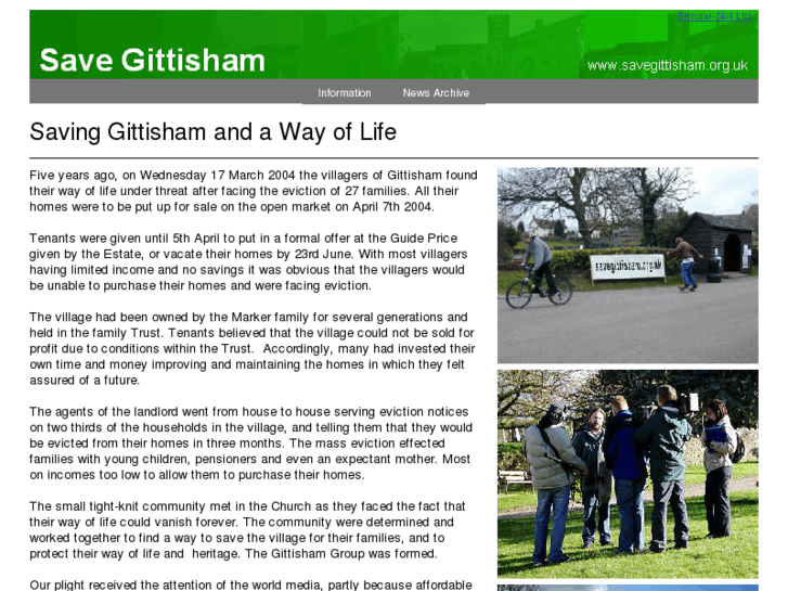 www.savegittisham.org.uk