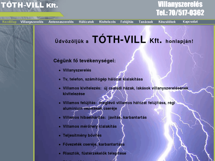 www.toth-vill.hu