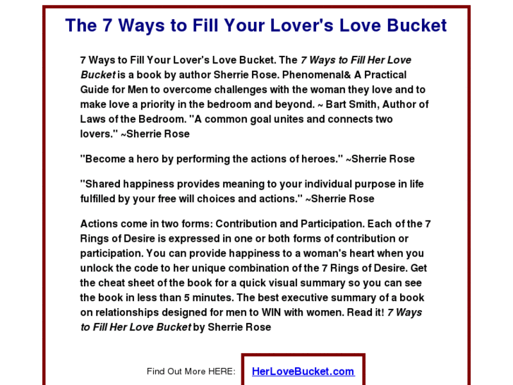 www.7waystofillyourloverslovebucket.com