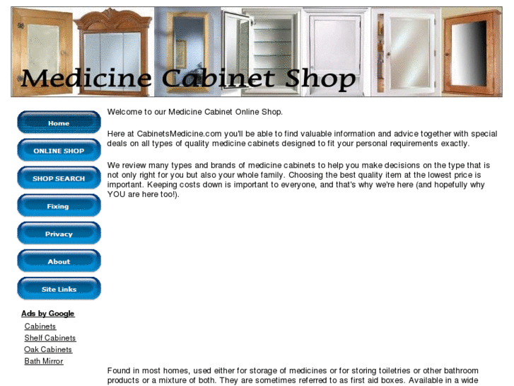 www.cabinetsmedicine.com