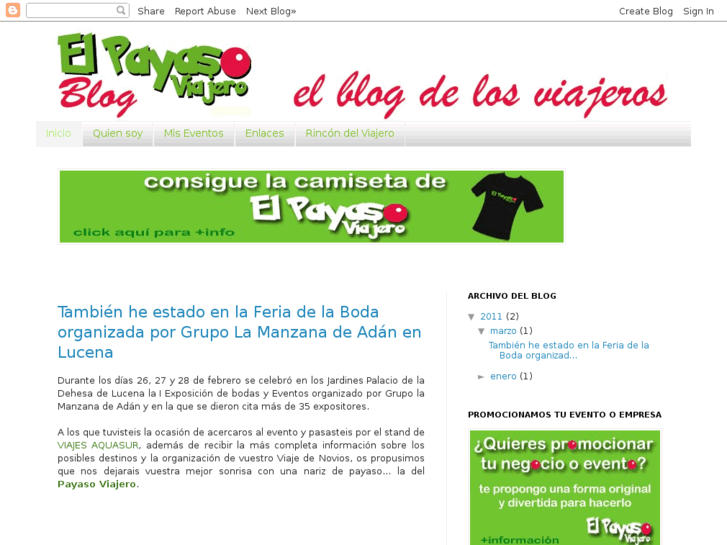 www.elpayasoviajero.com