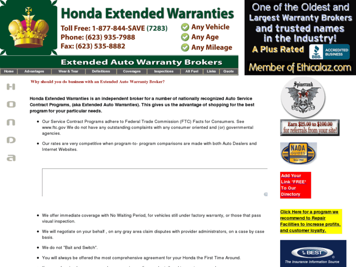 www.extendedwarrantiesforhonda.com