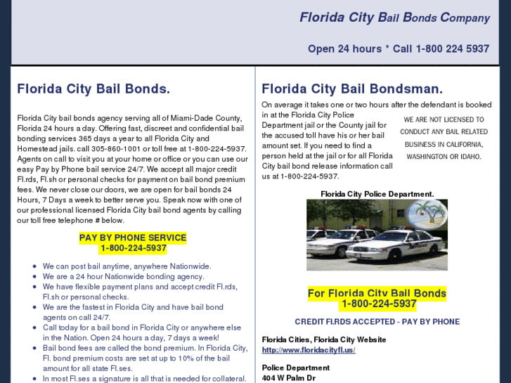 www.floridacitybailbonds.com